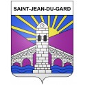 Saint-Jean-du-Gard 30 ville Stickers blason autocollant adhésif