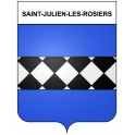 Saint-Julien-les-Rosiers 30 ville Stickers blason autocollant adhésif