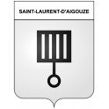 Saint-Laurent-d'Aigouze 30 ville Stickers blason autocollant adhésif