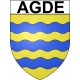 Agde 34 ville Stickers blason autocollant adhésif