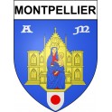 Stickers coat of arms Montpellier adhesive sticker
