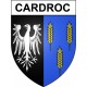 Stickers coat of arms Bazas adhesive sticker
