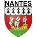 Pegatinas escudo de armas de Nantes adhesivo de la etiqueta engomada