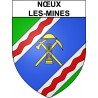 Nœux-les-Mines 62 ville Stickers blason autocollant adhésif