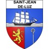 Saint-Jean-de-Luz 64 ville Stickers blason autocollant adhésif