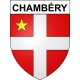 Chambéry 73 ville Stickers blason autocollant adhésif