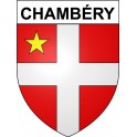 Chambéry Sticker wappen, gelsenkirchen, augsburg, klebender aufkleber