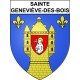 Sainte-Geneviève-des-Bois 91 ville Stickers blason autocollant adhésif