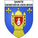 Sainte-Geneviève-des-Bois Sticker wappen, gelsenkirchen, augsburg, klebender aufkleber