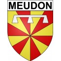 Meudon 92 ville Stickers blason autocollant adhésif