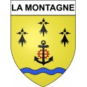 Stickers coat of arms La Montagne adhesive sticker