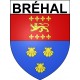 Bréhal Sticker wappen, gelsenkirchen, augsburg, klebender aufkleber