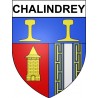 Chalindrey 52 ville Stickers blason autocollant adhésif