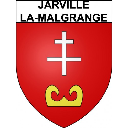 Jarville-la-Malgrange 54 ville Stickers blason autocollant adhésif