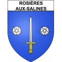 Rosières-aux-Salines 54 ville Stickers blason autocollant adhésif