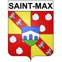 Saint-Max 54 ville Stickers blason autocollant adhésif