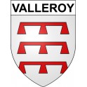 Valleroy 54 ville Stickers blason autocollant adhésif