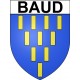 Baud Sticker wappen, gelsenkirchen, augsburg, klebender aufkleber