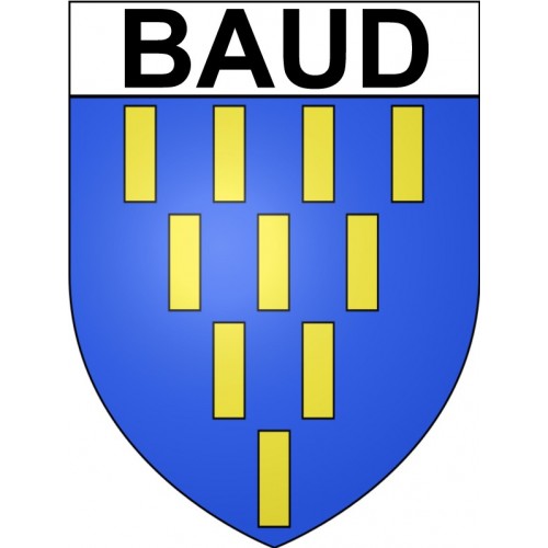 Baud Sticker wappen, gelsenkirchen, augsburg, klebender aufkleber