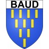 Baud 56 ville Stickers blason autocollant adhésif