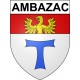 Ambazac Sticker wappen, gelsenkirchen, augsburg, klebender aufkleber