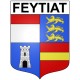 Feytiat Sticker wappen, gelsenkirchen, augsburg, klebender aufkleber