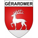 Gérardmer Sticker wappen, gelsenkirchen, augsburg, klebender aufkleber