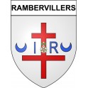 Stickers coat of arms Rambervillers adhesive sticker