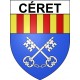 Stickers coat of arms Céret adhesive sticker