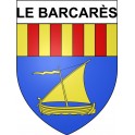 Le Barcarès Sticker wappen, gelsenkirchen, augsburg, klebender aufkleber