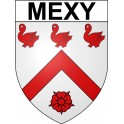 Mexy 54 ville Stickers blason autocollant adhésif