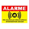 Pegatinas de la casa de la vigilancia electrónica de alarma 11