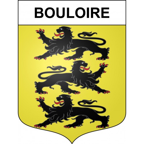 Bouloire 72 ville sticker blason écusson autocollant adhésif