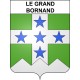 Le Grand-Bornand 74 ville sticker blason écusson autocollant adhésif
