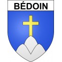 Bédoin 84 ville sticker blason écusson autocollant adhésif