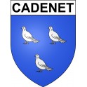 Cadenet Sticker wappen, gelsenkirchen, augsburg, klebender aufkleber