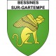 Adesivi stemma Bessines-sur-Gartempe adesivo