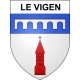 Le Vigen 87 ville sticker blason écusson autocollant adhésif