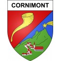 Cornimont 88 ville sticker blason écusson autocollant adhésif