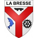 Pegatinas escudo de armas de La Bresse adhesivo de la etiqueta engomada