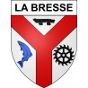 La Bresse Sticker wappen, gelsenkirchen, augsburg, klebender aufkleber