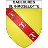 Saulxures-sur-Moselotte Sticker wappen, gelsenkirchen, augsburg, klebender aufkleber