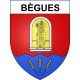 Bègues Sticker wappen, gelsenkirchen, augsburg, klebender aufkleber