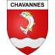 Chavannes 26 ville sticker blason écusson autocollant adhésif