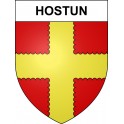 Hostun Sticker wappen, gelsenkirchen, augsburg, klebender aufkleber