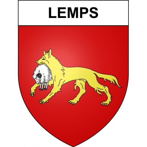 Lemps Sticker wappen, gelsenkirchen, augsburg, klebender aufkleber