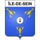 Stickers coat of arms Île-de-Sein adhesive sticker