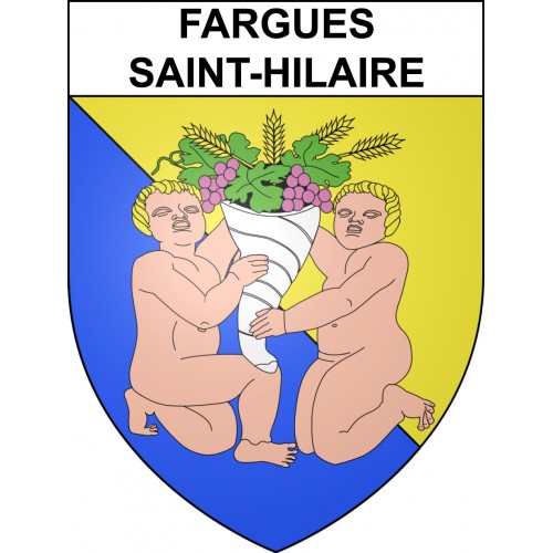Adesivi stemma Fargues-Saint-Hilaire adesivo