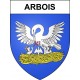 Arbois 39 ville sticker blason écusson autocollant adhésif