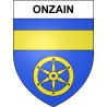 Onzain 41 ville sticker blason écusson autocollant adhésif